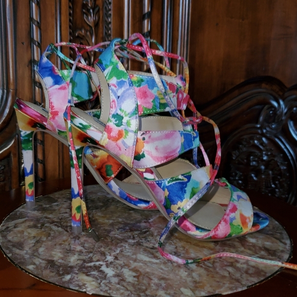 STEVE MADDEN Sandalia Lace Up Sandals Size 6 - Picture 9 of 9